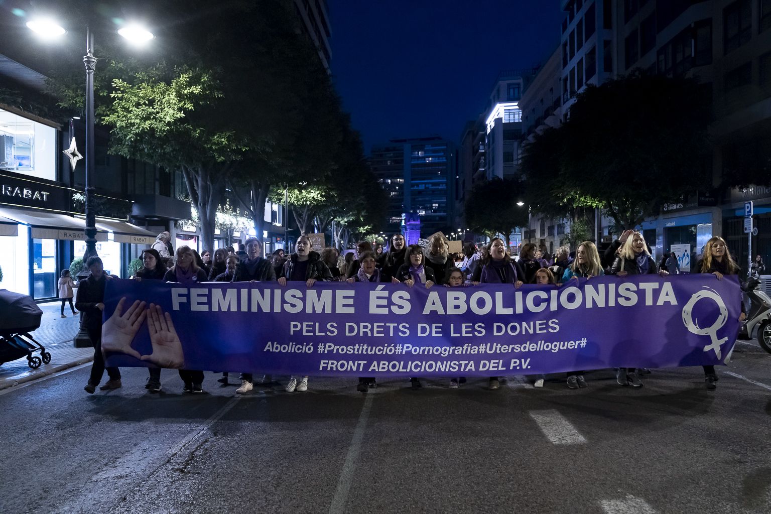 Manifestación del 25N en València (Xisco Navarro)