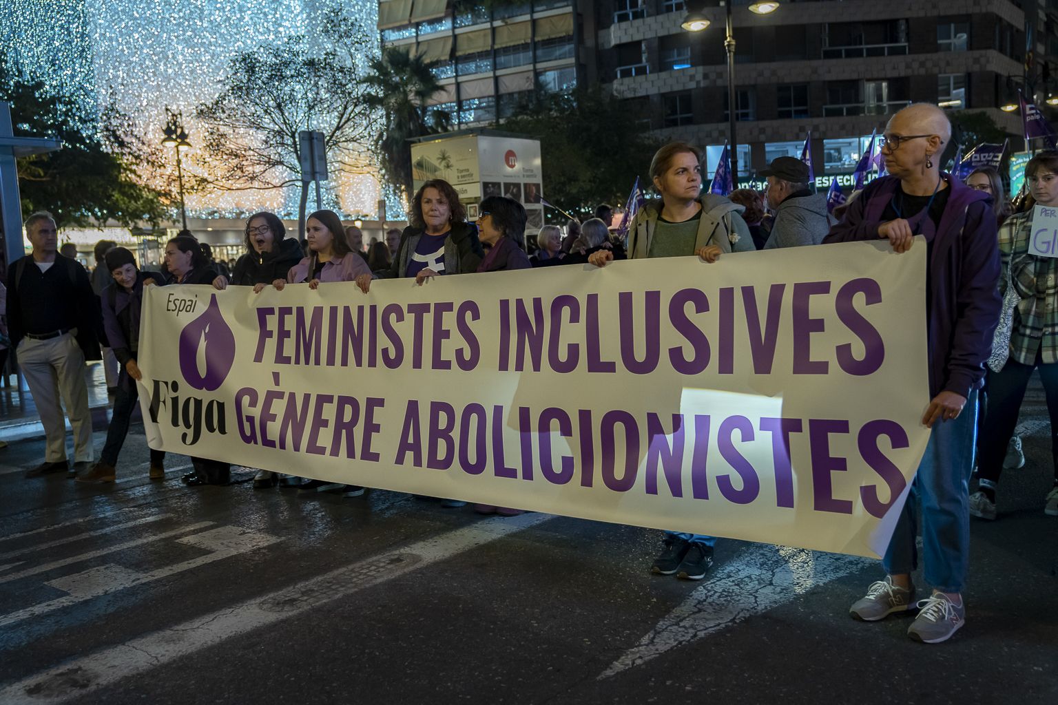 Manifestación del 25N en València (Xisco Navarro)