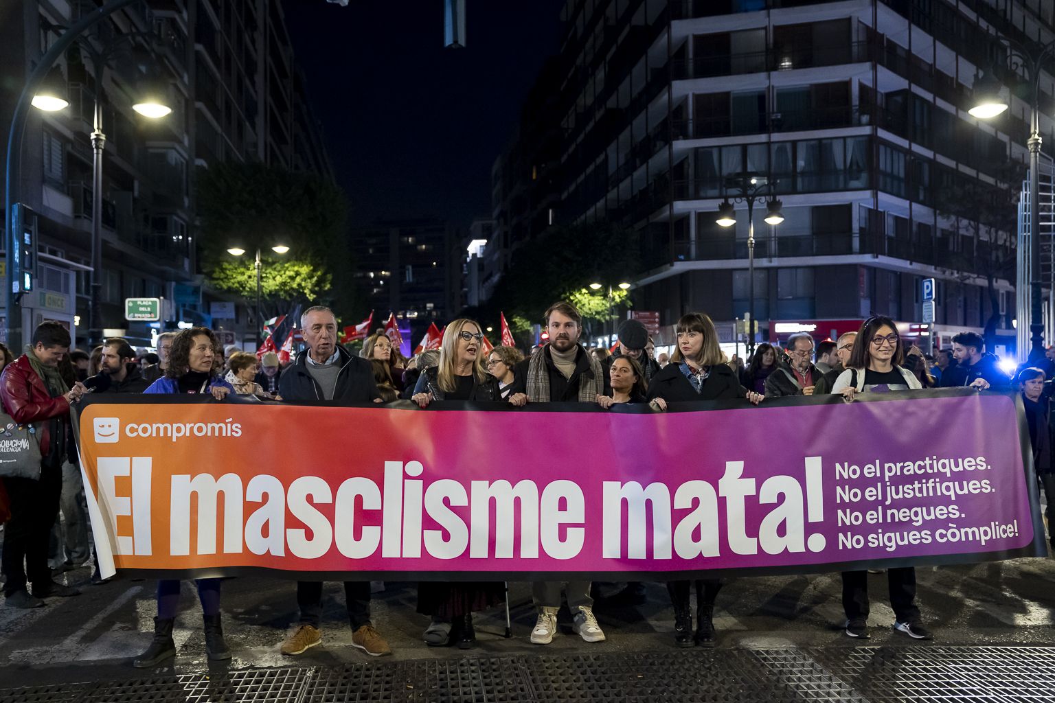 Manifestación del 25N en València (Xisco Navarro)