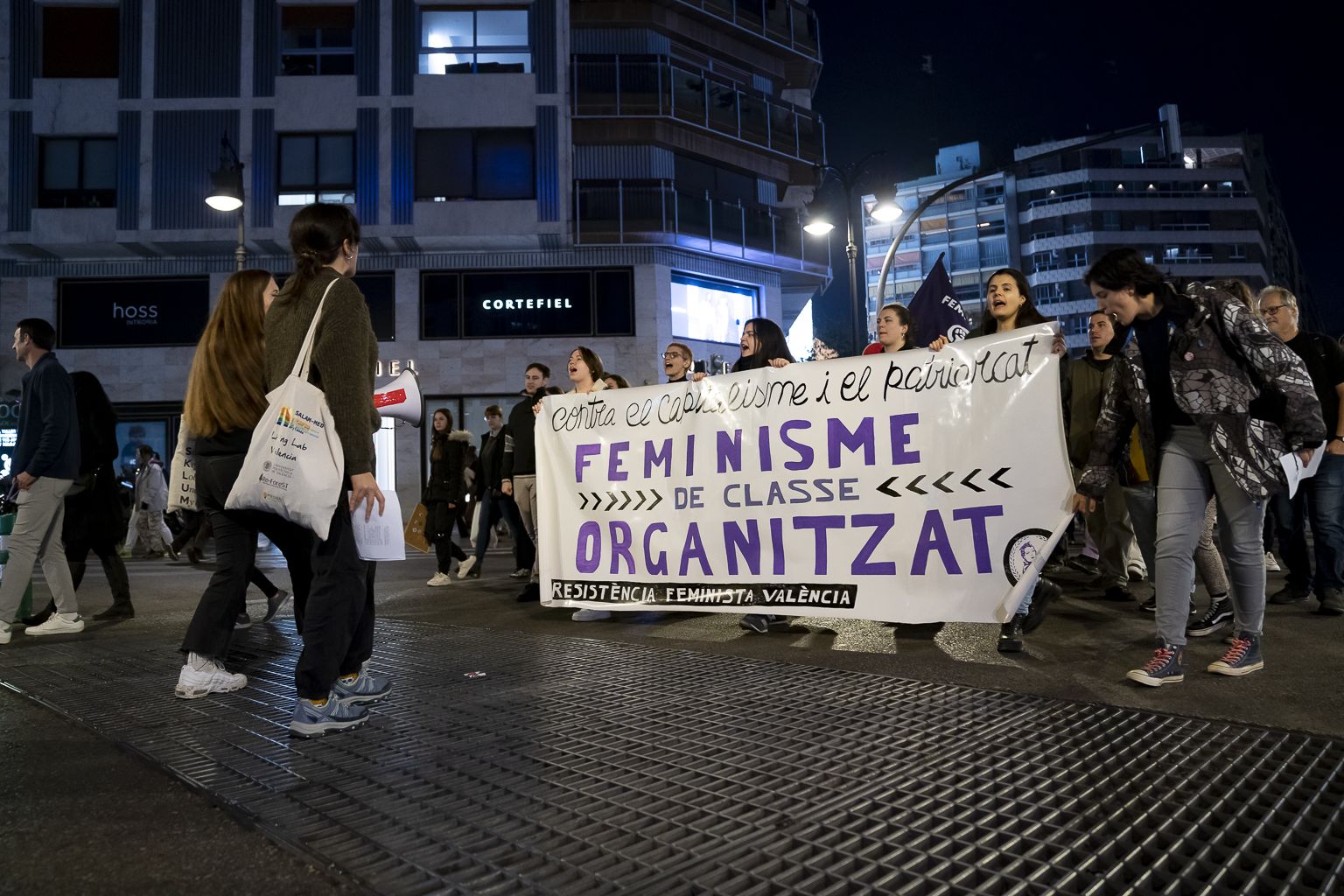 Manifestación del 25N en València (Xisco Navarro)