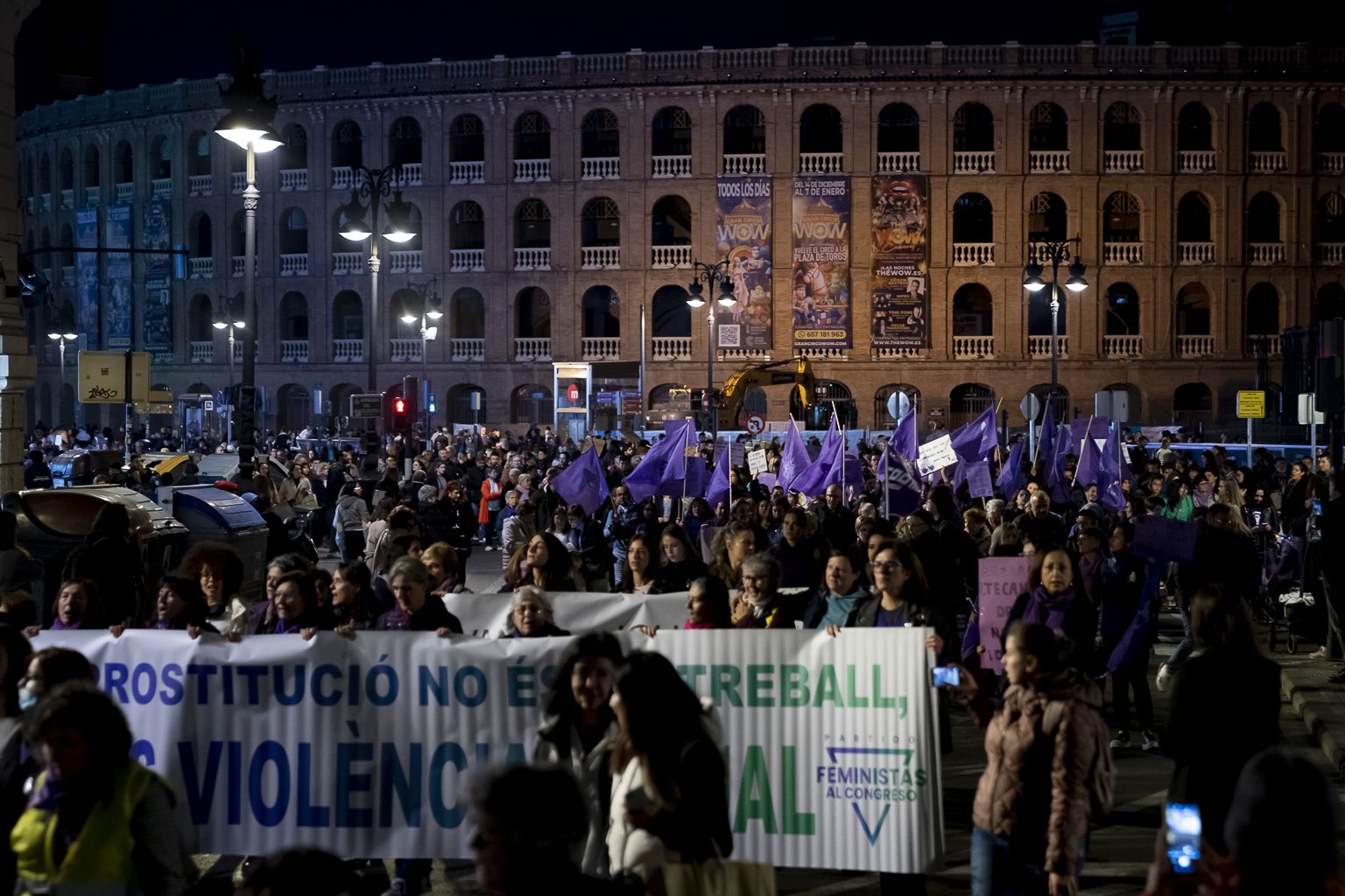 Manifestación del 25N en València (Xisco Navarro)