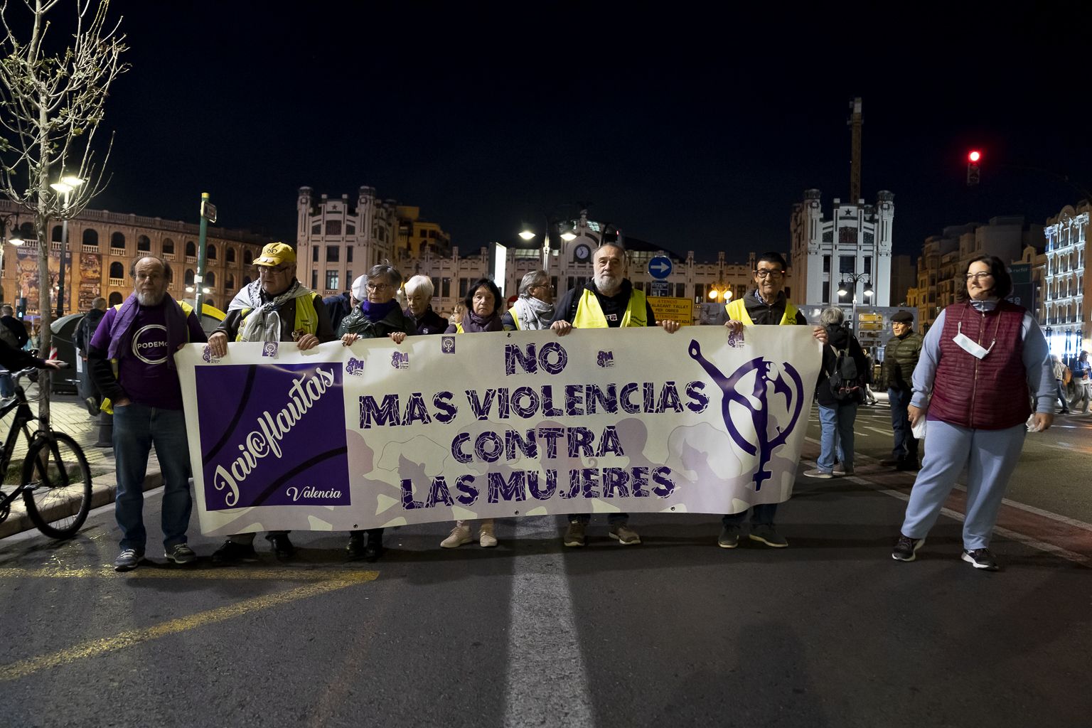Manifestación del 25N en València (Xisco Navarro)