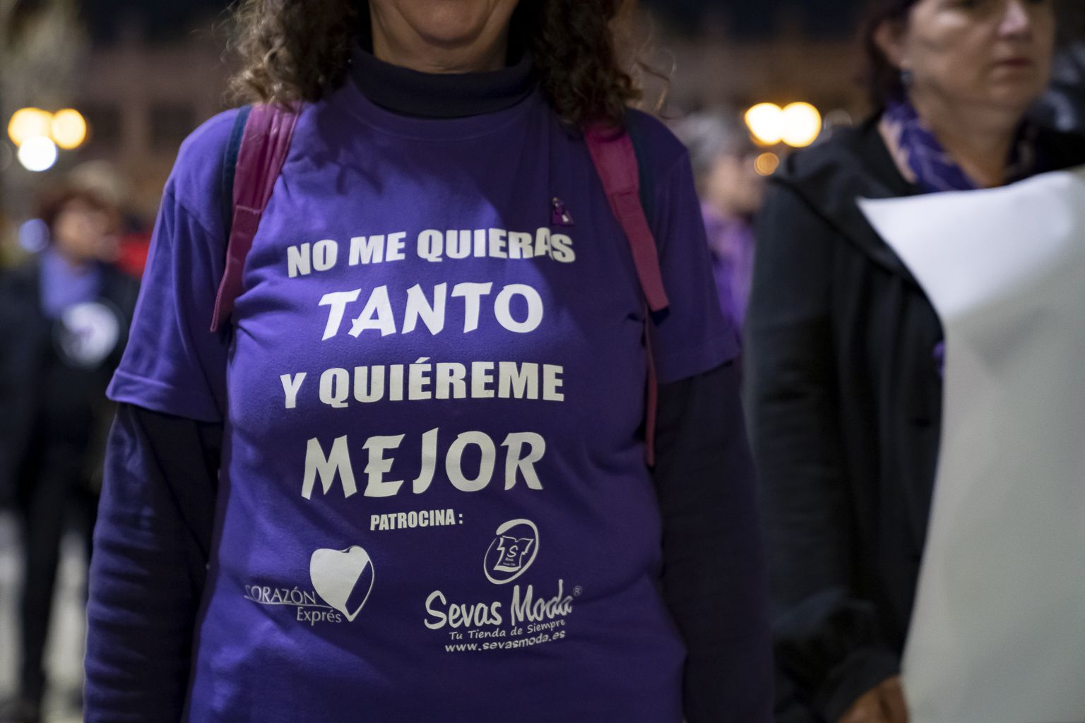 Manifestación del 25N en València (Xisco Navarro)