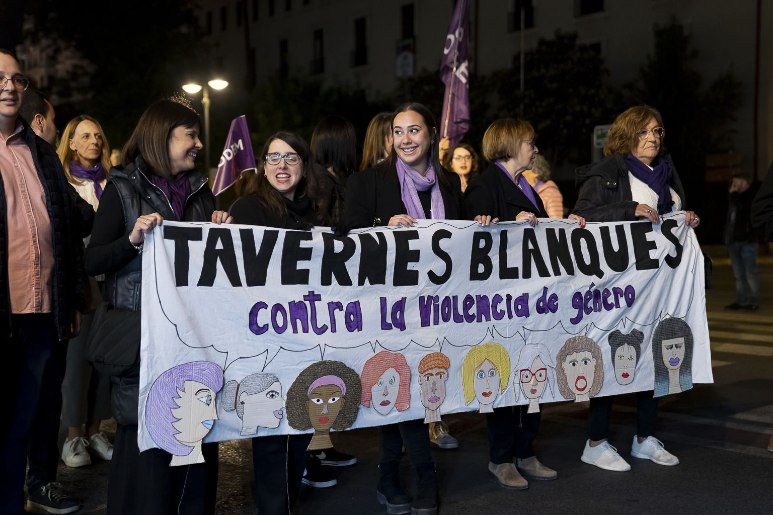 Manifestación del 25N en València (Xisco Navarro)