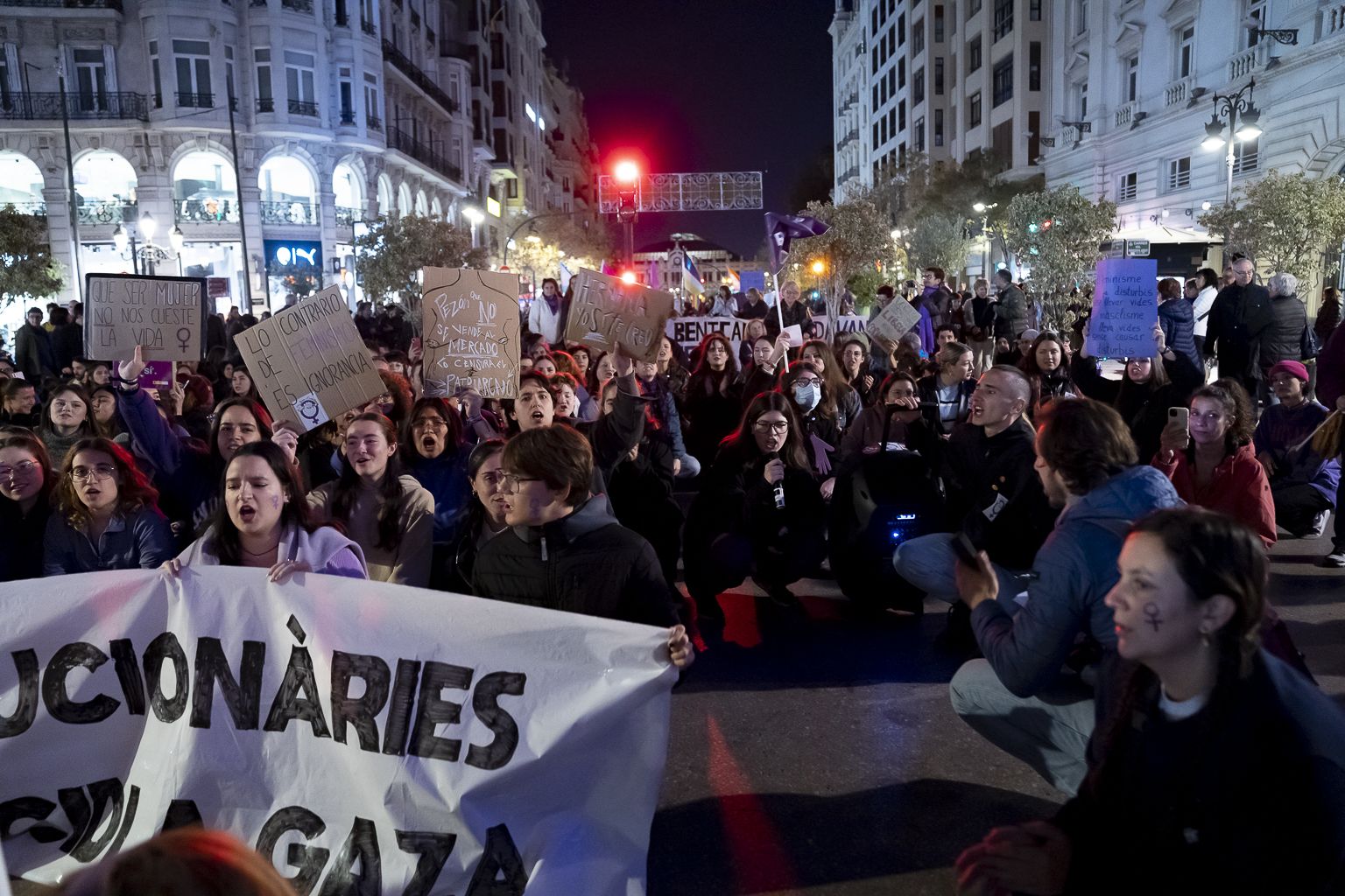 Manifestación del 25N en València (Xisco Navarro)