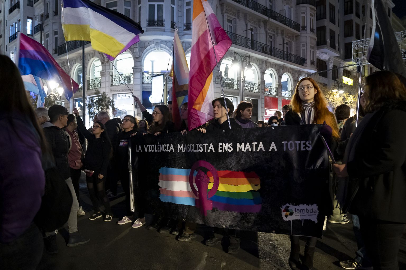 Manifestación del 25N en València (Xisco Navarro)