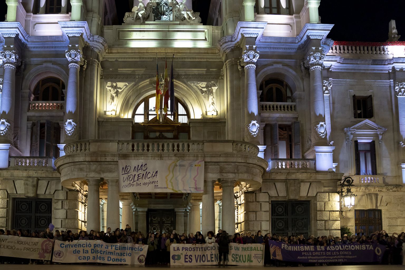 Manifestación del 25N en València (Xisco Navarro)