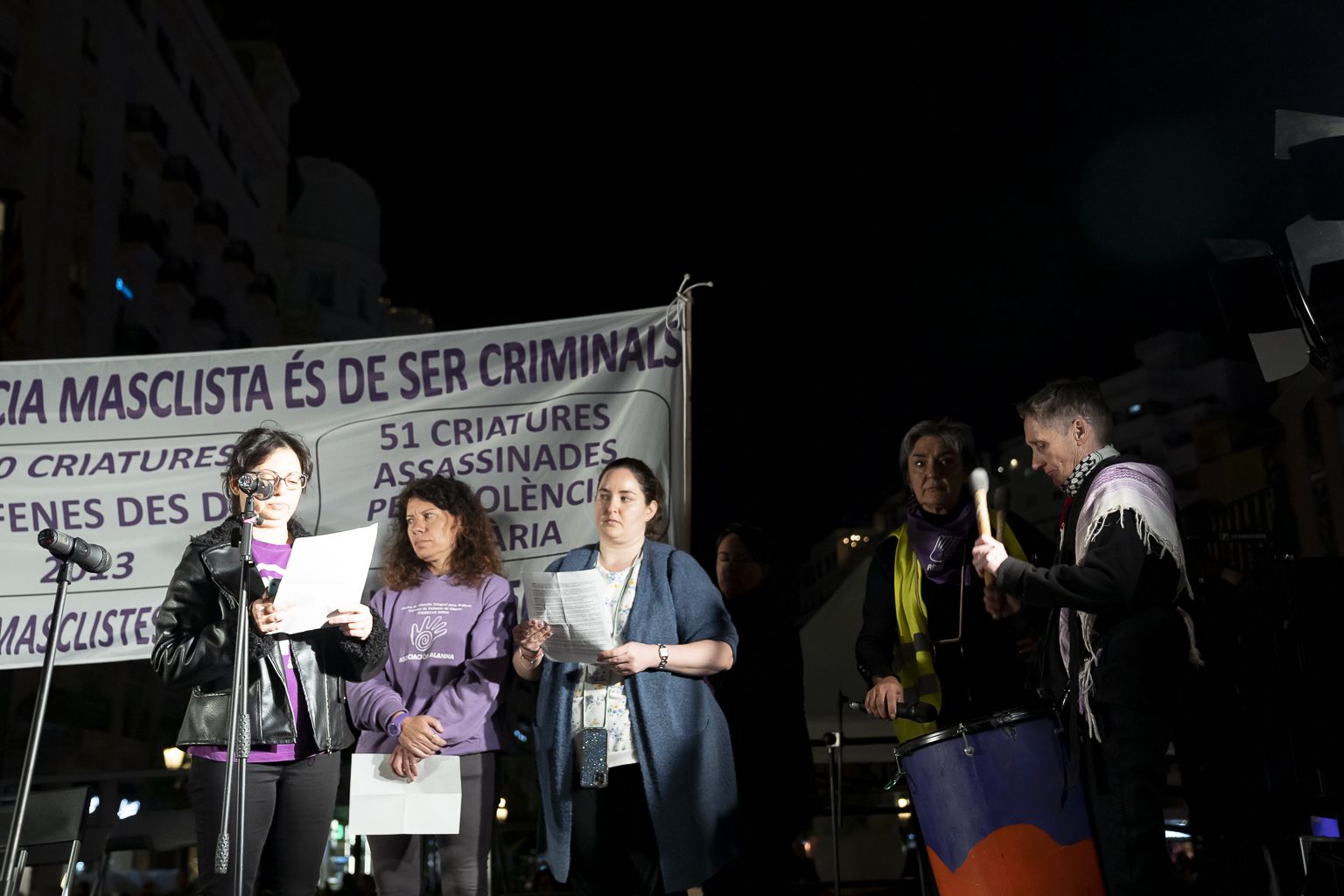 Manifestación del 25N en València (Xisco Navarro)