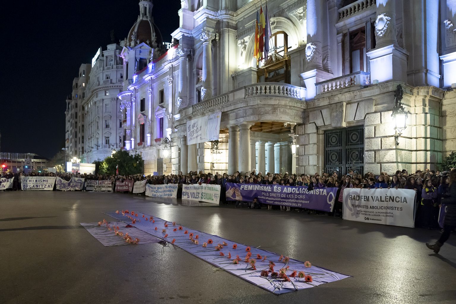 Manifestación del 25N en València (Xisco Navarro)