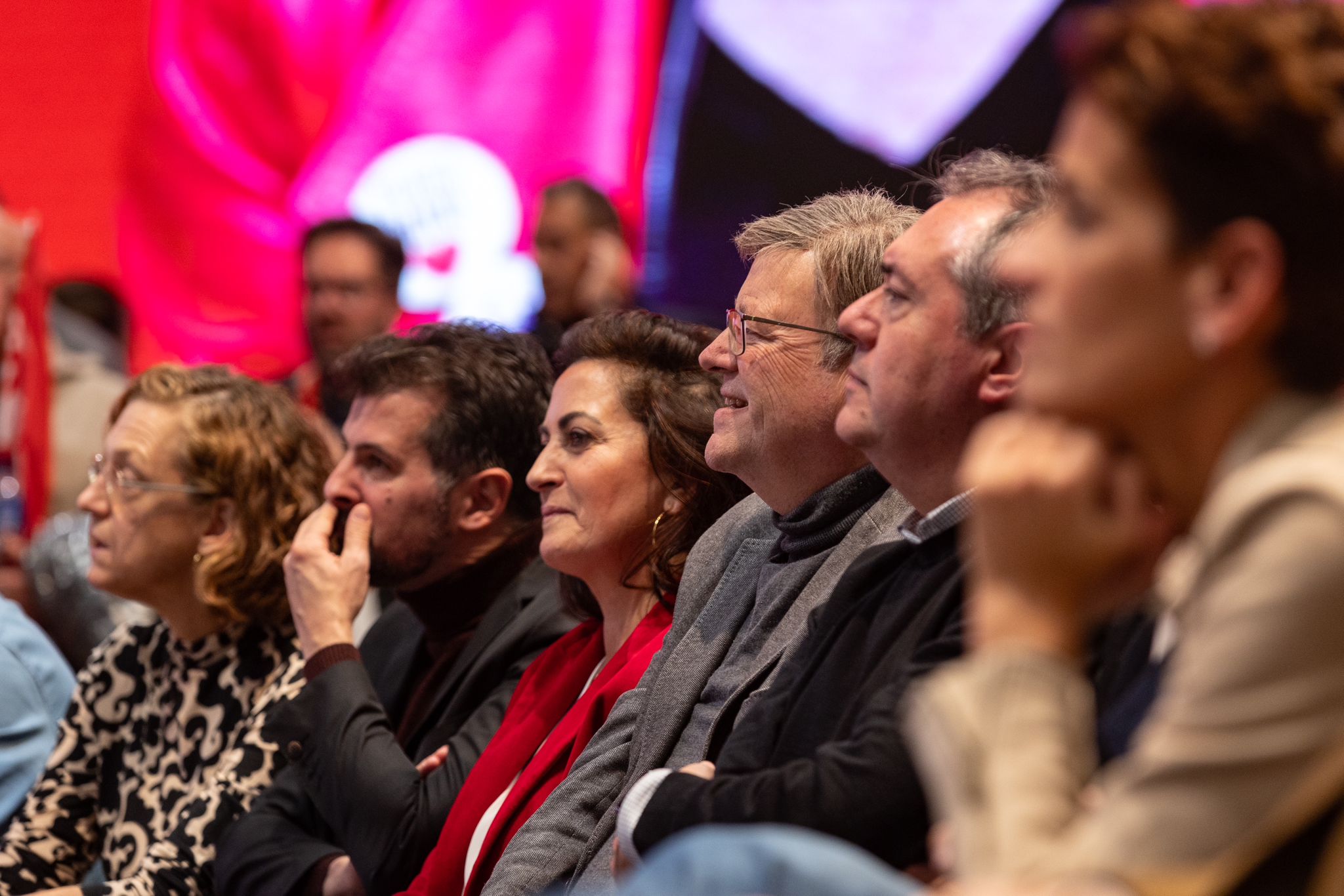 Ximo Puig en el acto del PSOE celebrado este domingo en Madrid
