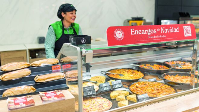Sección “Listo para comer” de Mercadona en València Sección “Listo para comer” de Mercadona en València