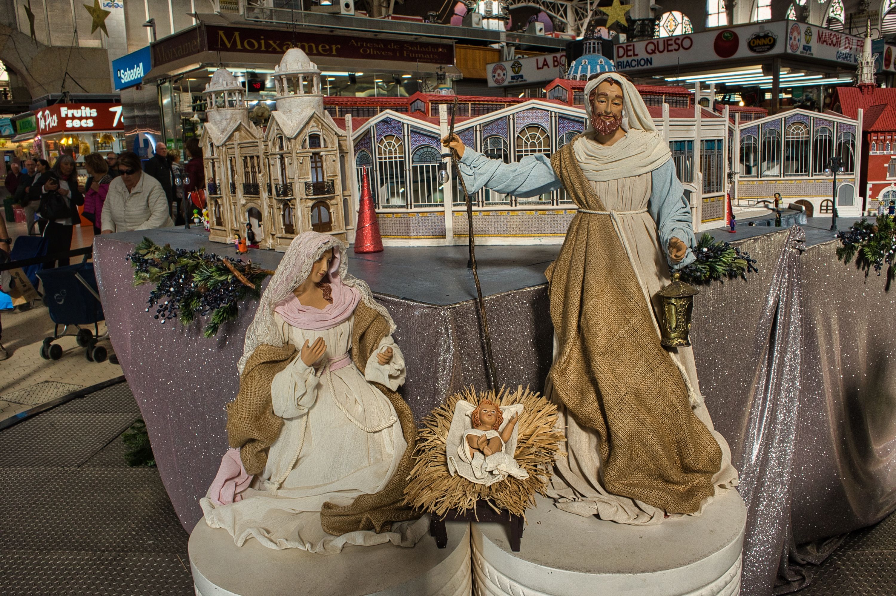 Belén del Mercado Central de València 2023