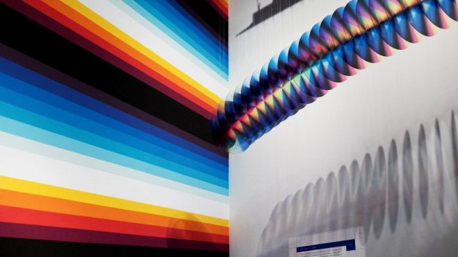 Exposición ‘Felipe Pantone. Prospectiva’ en el Centre del Carme de València. Imagen: Centre del Carme