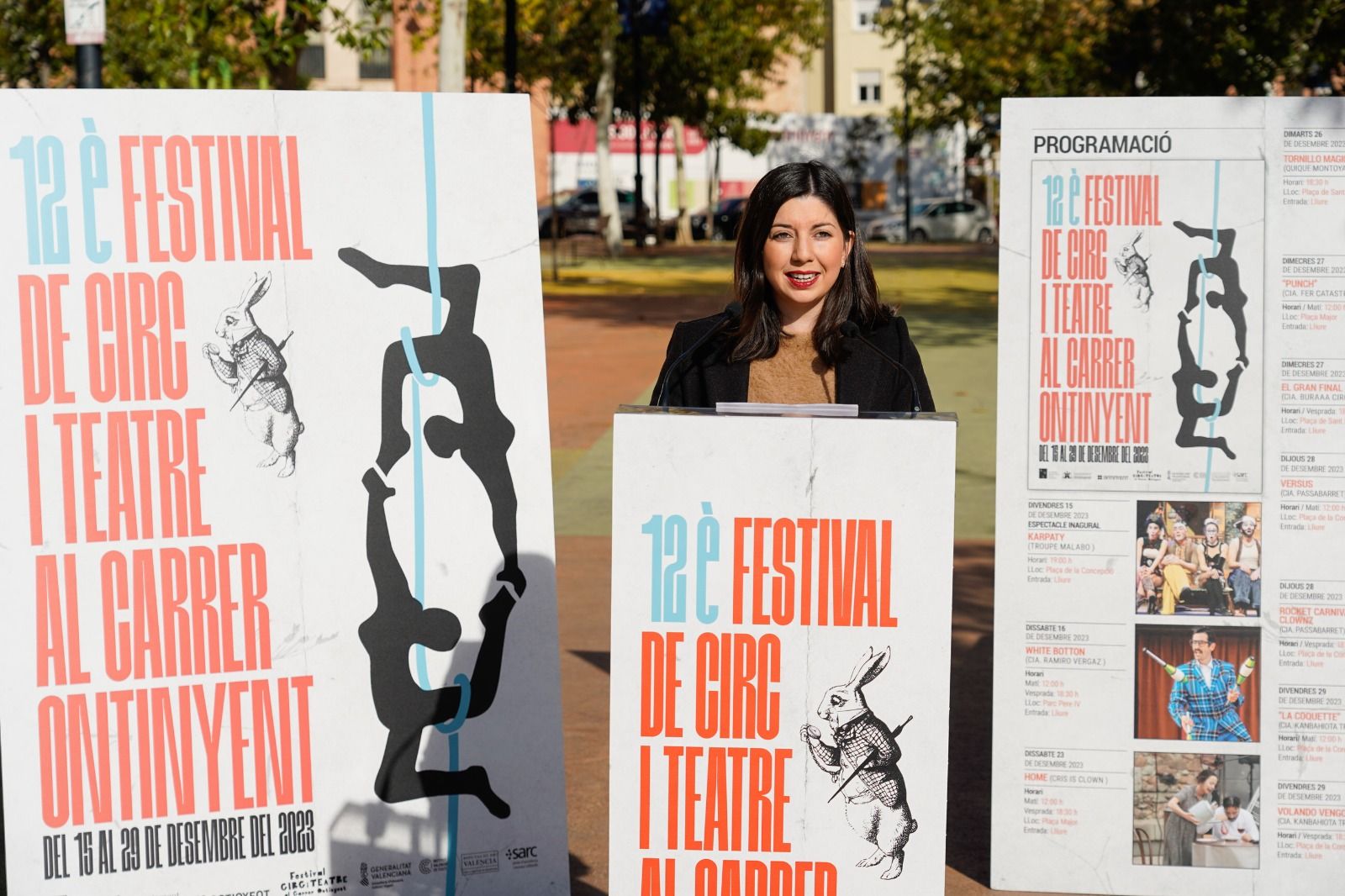 La concejala de Fiestas y Tradiciones de Ontinyent, Àngels Muñoz