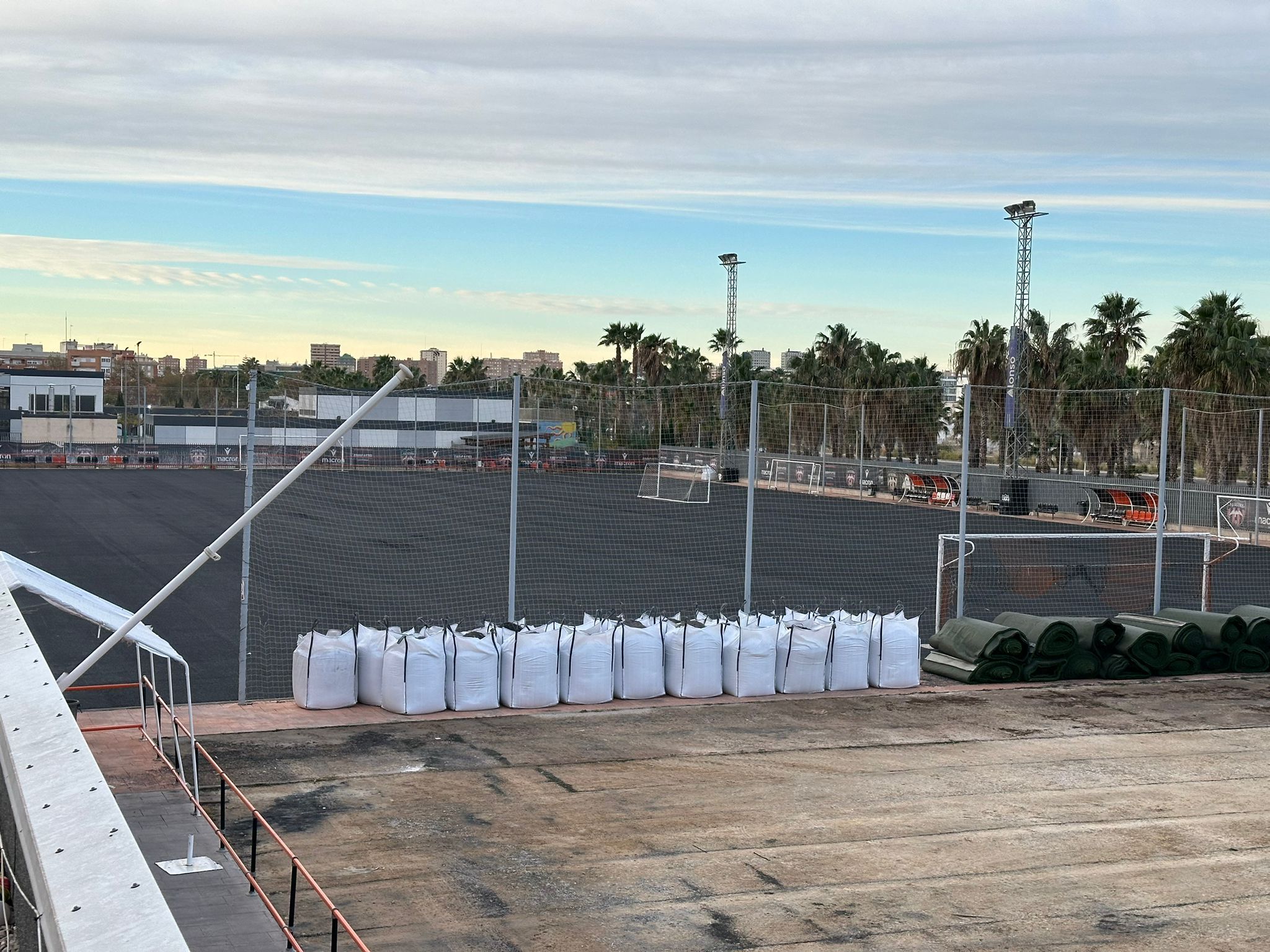 Campo de fútbol en La Patacona (Alboraya)