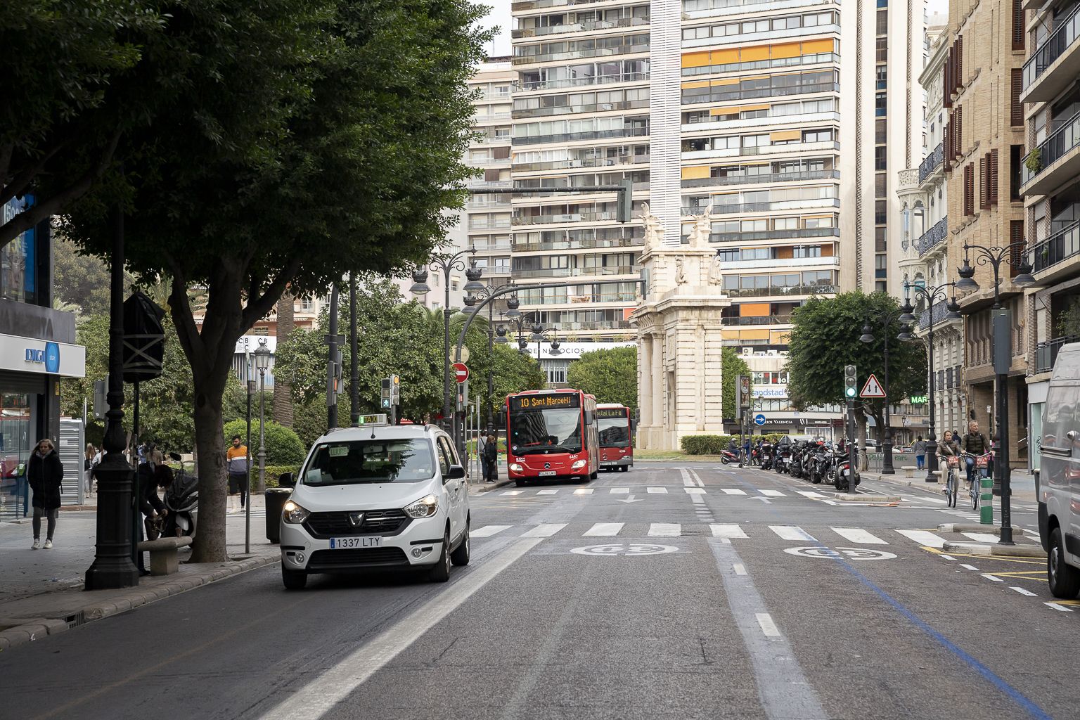 Nou carrer Colón de València. Foto Xisco Navarro