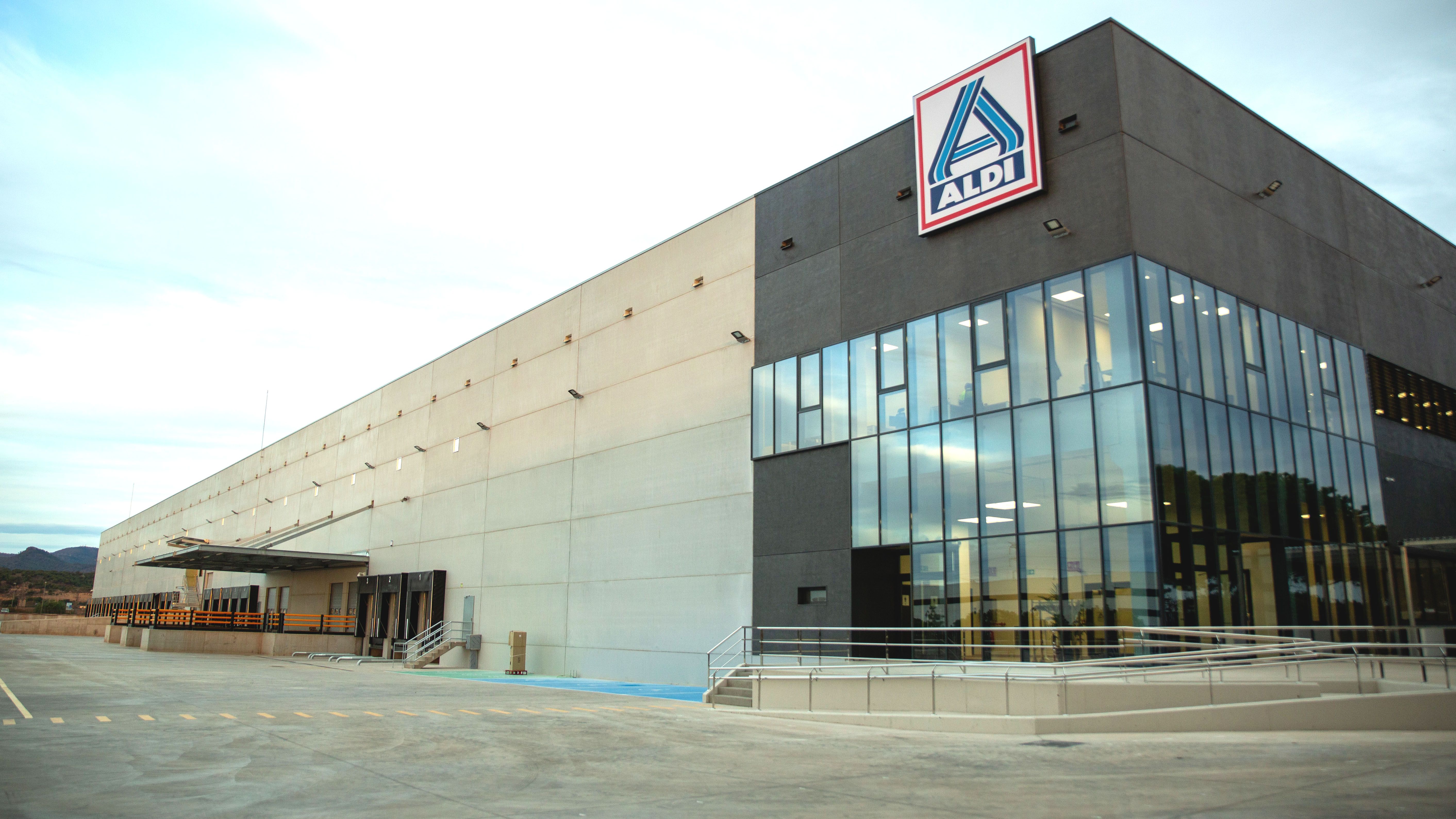 Plataforma logística de ALDI en Sagunt