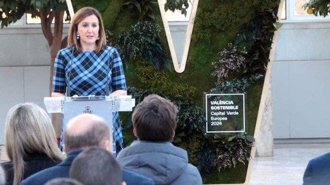 La alcaldesa María José Catalá presenta el programa de actos de la Capitalidad Verde Europea 2024 de València