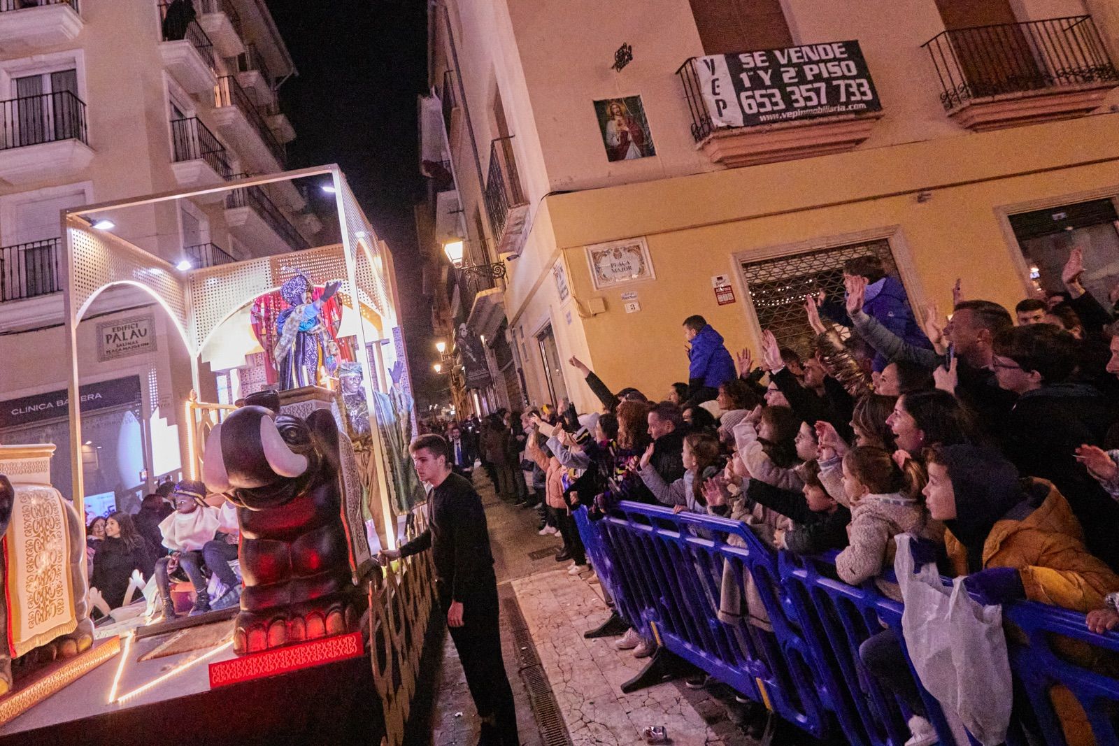 Cavalcada dels Reis d'Orient a Gandia