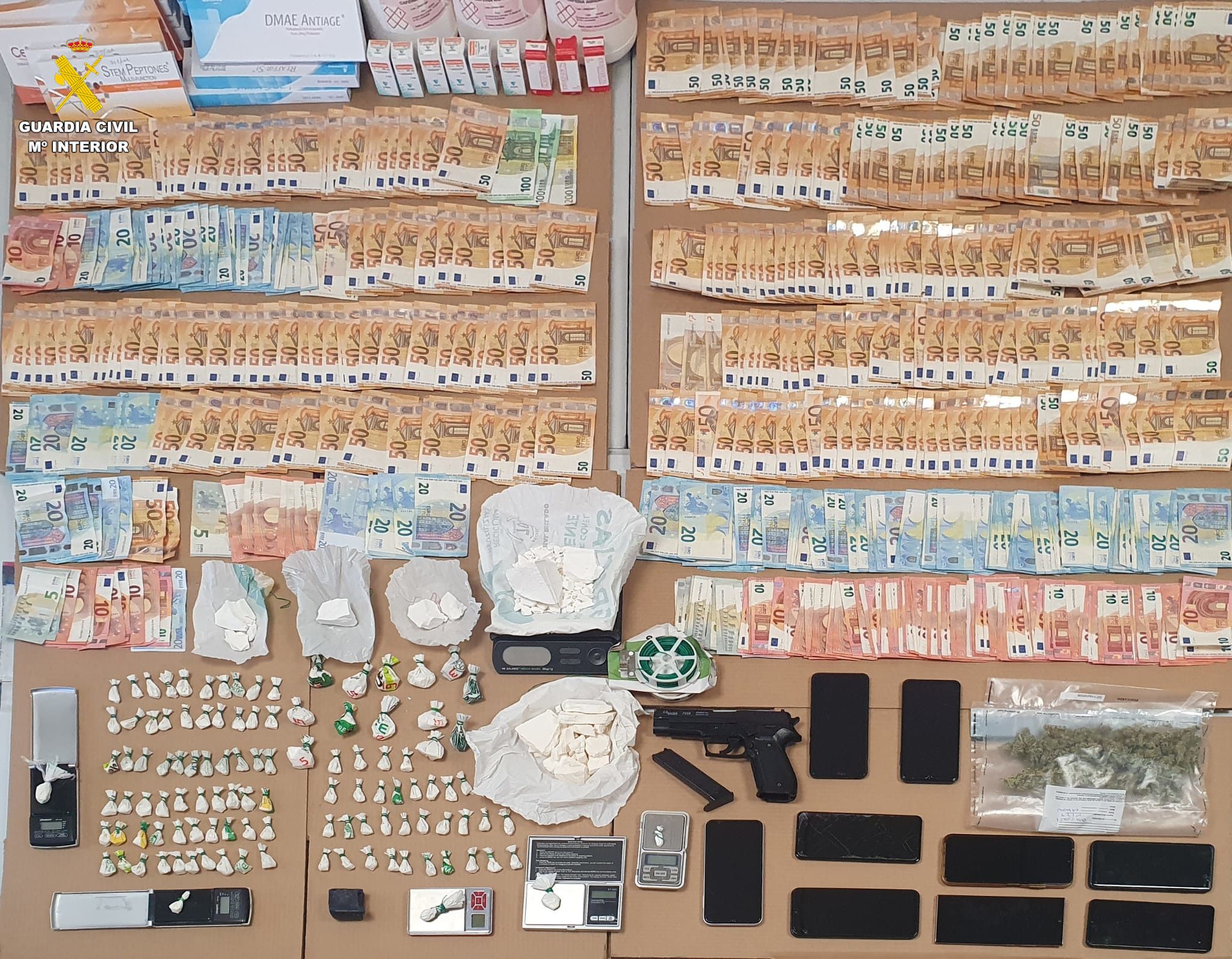 Operación "OFFVALLEY" de la Guardia Civil de València 