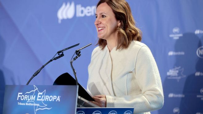 La alcaldesa de València, María José Catalá, durante el encuentro organizado por Nueva Economía Fórum La alcaldesa de València, María José Catalá, durante el encuentro organizado por Nueva Economía Fórum