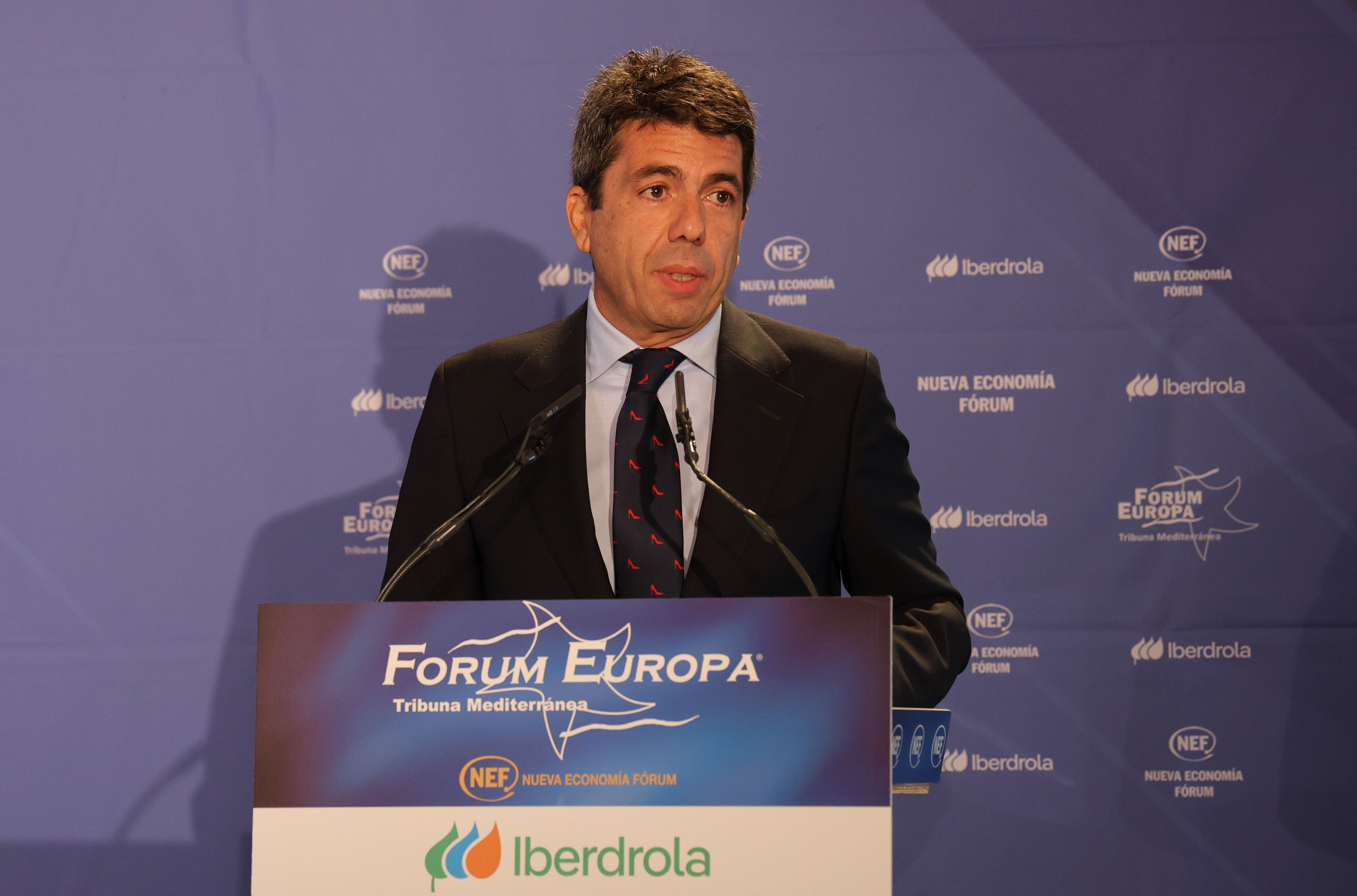 El president de la Generalitat Valenciana, Carlos Mazón