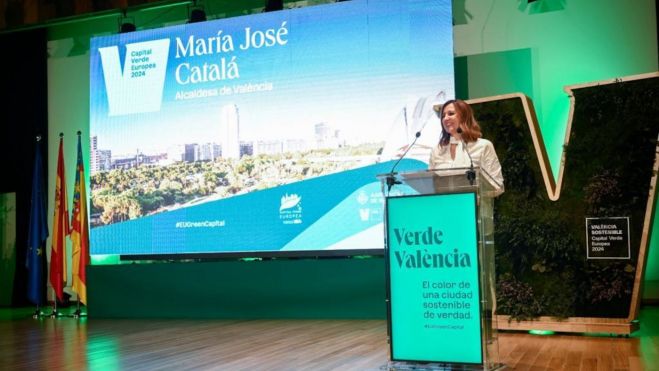 L'alcaldessa María José Catalá inaugura la Capitalitat Verda Europea de València