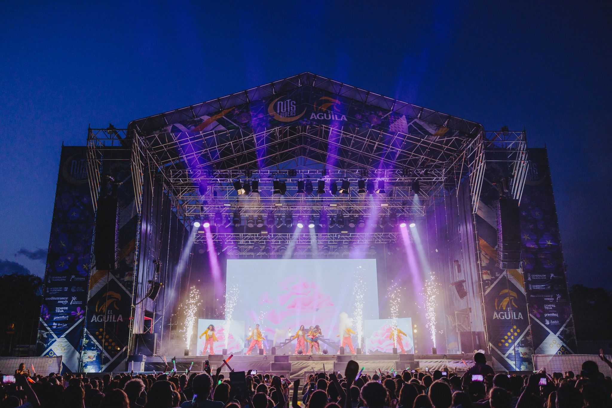 Un concierto de Nits de Vivers. Imagen: Nits de Vivers