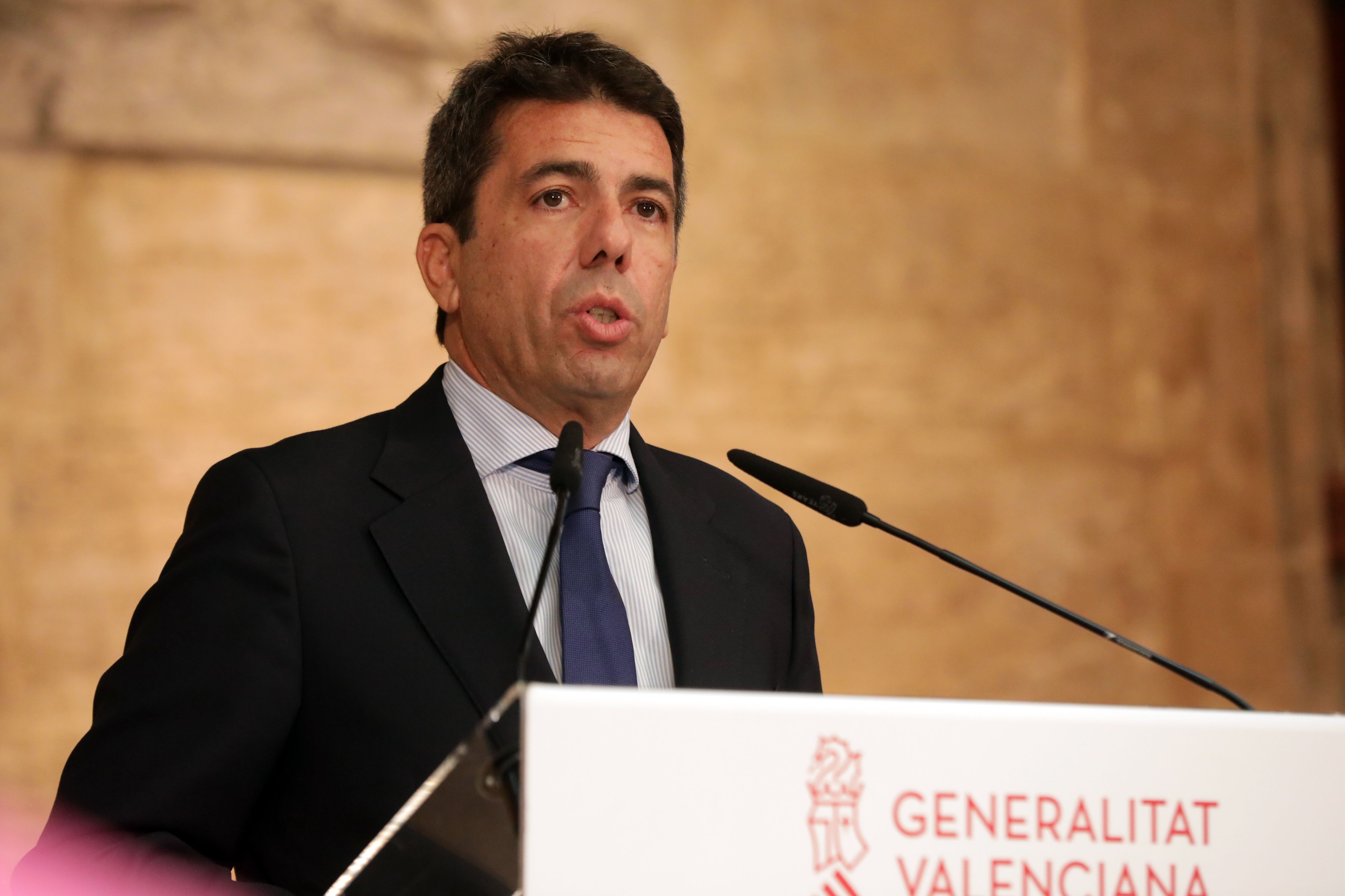 El president de la Generalitat Carlos Mazón