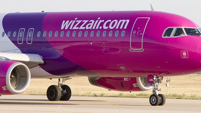 Un avión de la aerolínea Wizz Air. Imagen: Wizz Air