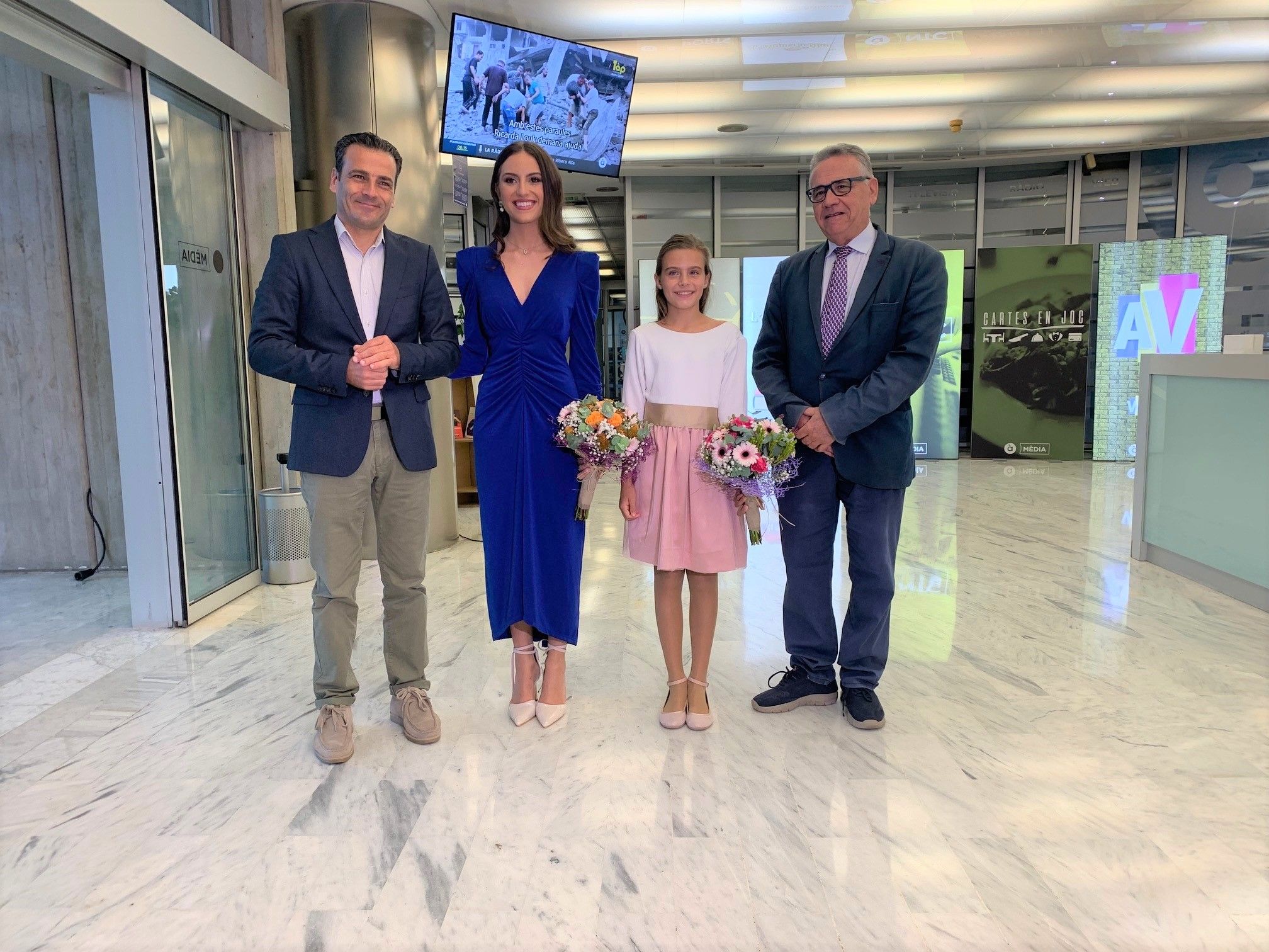 Les Falleres Major i Infantil 2024 amb Alfred Costa i Miquel Francés