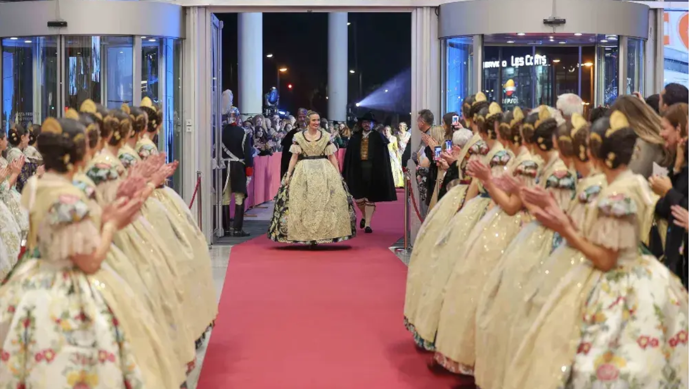 Acto de exaltación de la fallera mayor de València