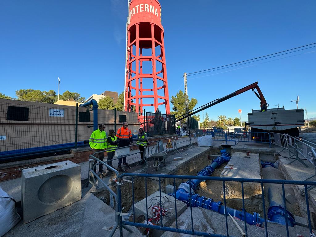 Actuació de millora per a proveïment d'aigua al Parc Empresarial Tàctica de Paterna
