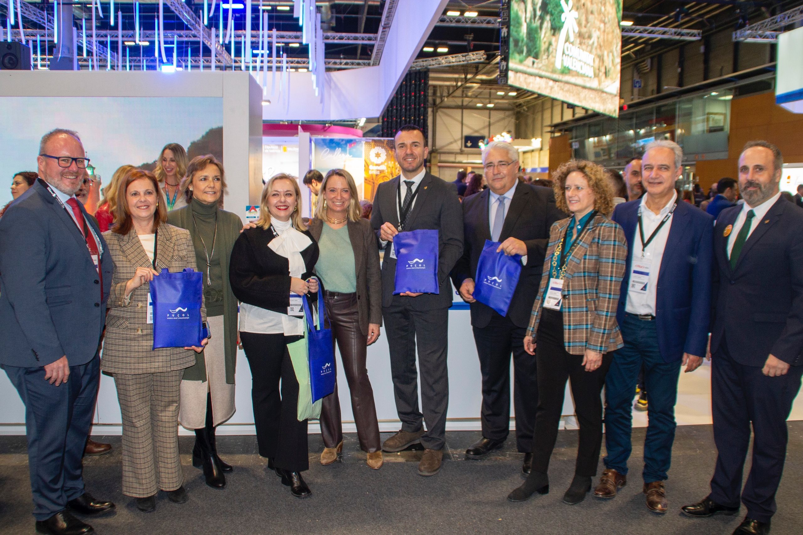 Membres de la Diputació de València a Fitur