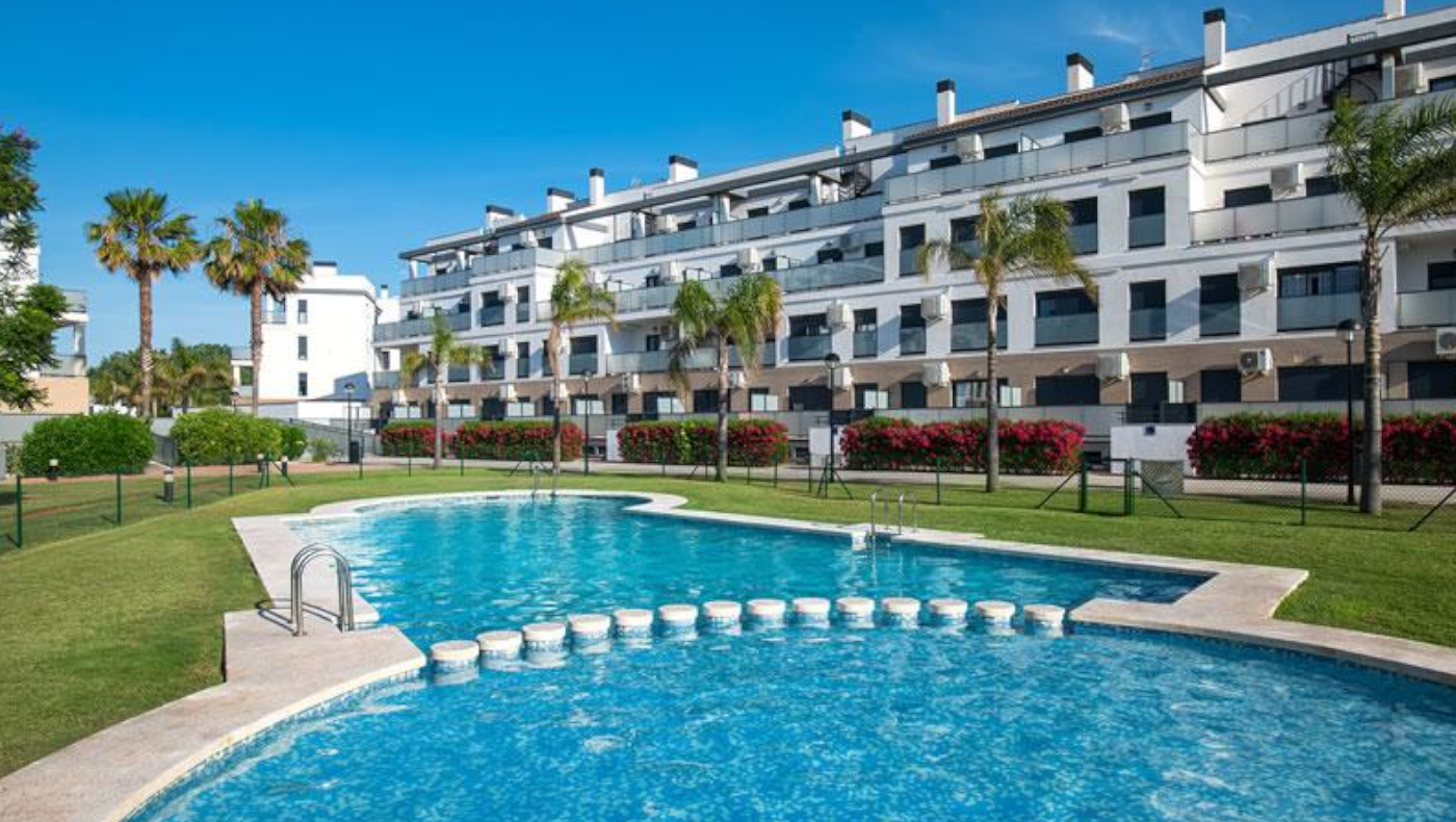 Alojamiento Las Dunas del Oliva Nova Sport, en la Comunidad Valenciana, entre los mejores de Europa. Imagen de: Oliva Nova Sport