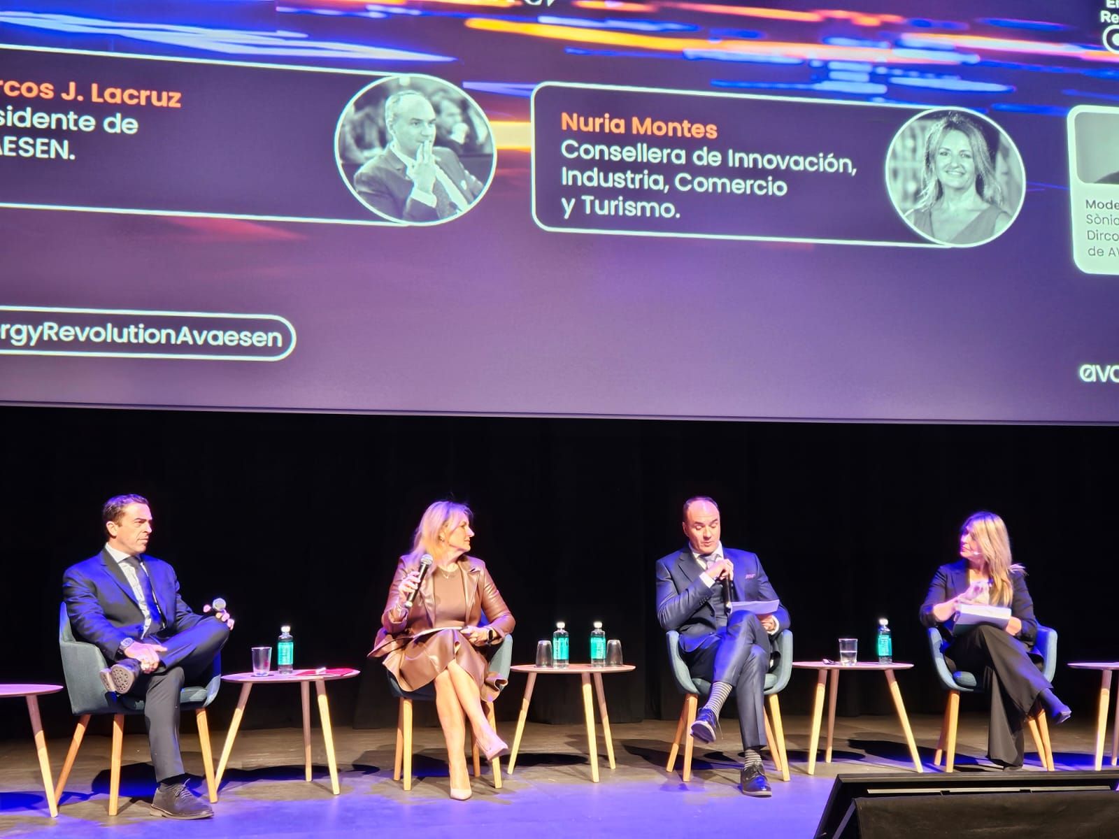 Nuria Montes, en el III Congreso Nacional de Energías Renovables