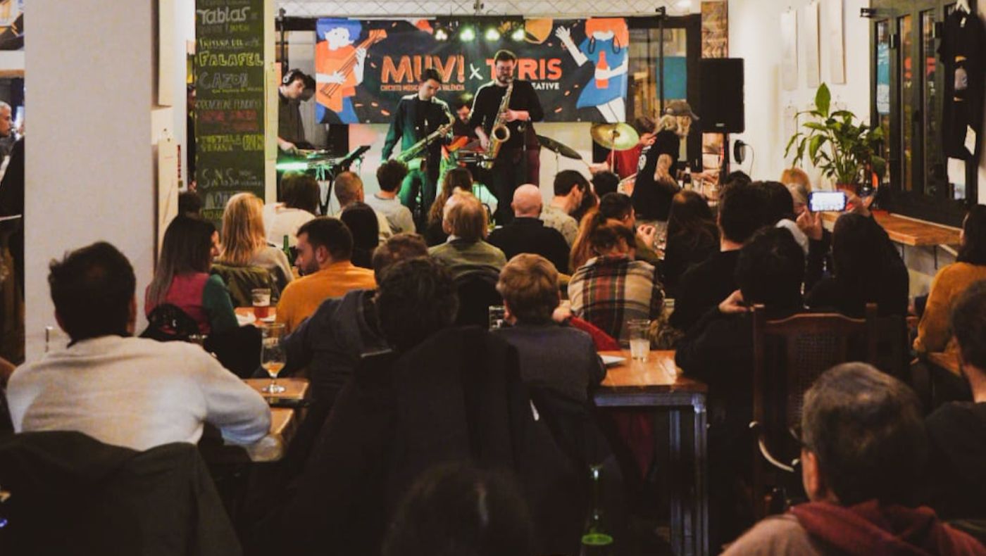 Uno de los eventos celebrados en La Batisfera, en el Cabanyal