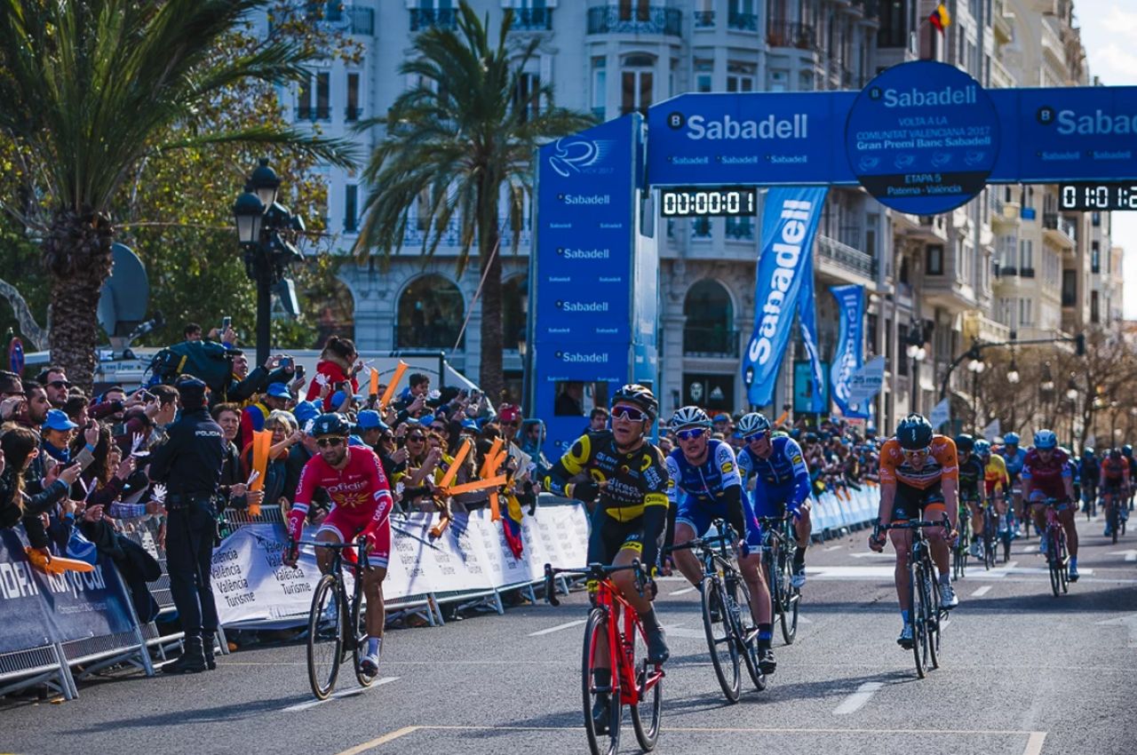 La élite del ciclismo cruzará la meta de la Volta a la Comunitat