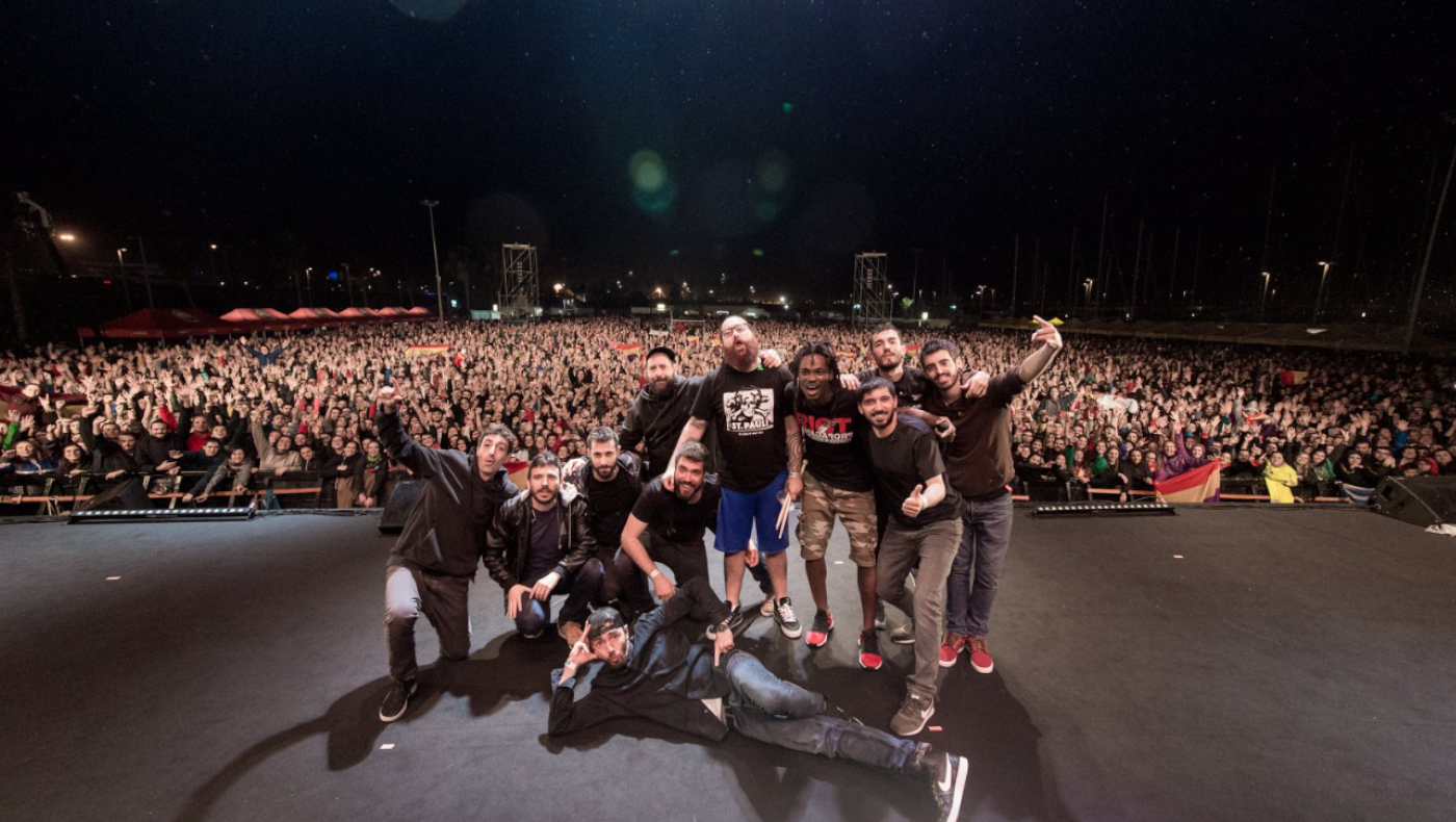 Concert de La Raíz. Foto: Facebook de La Raíz