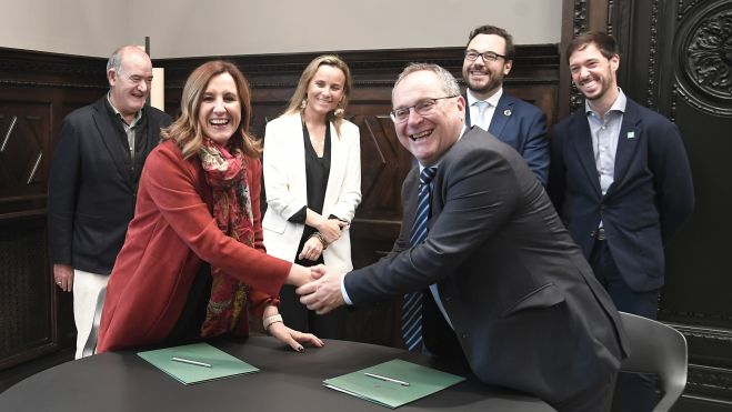 Firma del Protocol General de Actuaciones para el Desarrollo del Proyecto Spot4Dis, Firma del Protocol General de Actuaciones para el Desarrollo del Proyecto Spot4Dis,