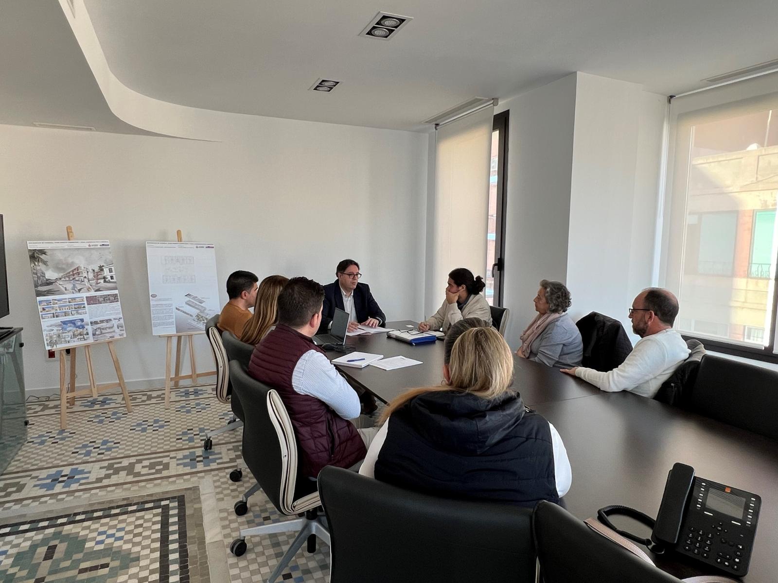 Reunió sobre els blocs portuaris de València