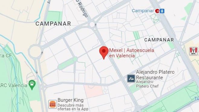 Mapa Autoescuela mexeL Mapa Autoescuela mexeL