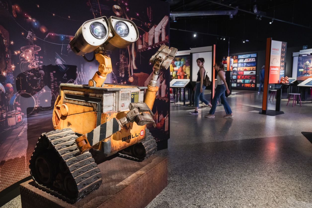 Exposición 'La Ciencia de Pixar' en el Museu de les Ciències de València. Imagen: Ciutat de les Arts i les Ciències