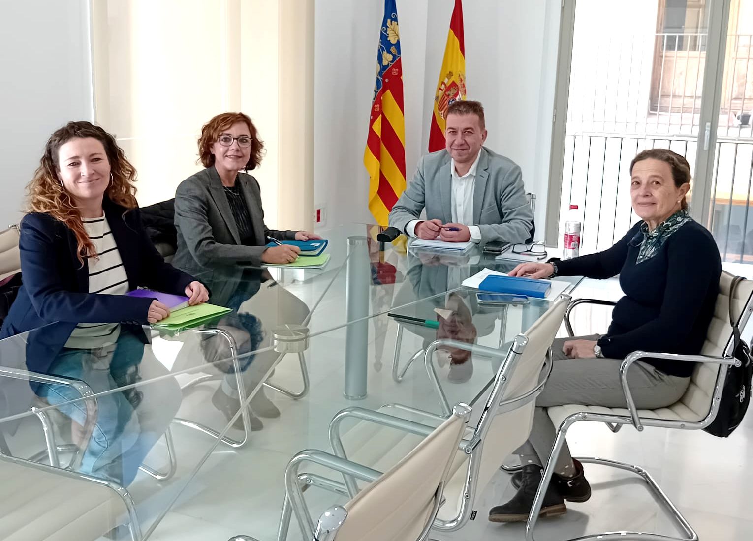 Reunión entre el Ayuntamiento de Benetússer y la Entidad Valenciana de Vivienda y Suelo 