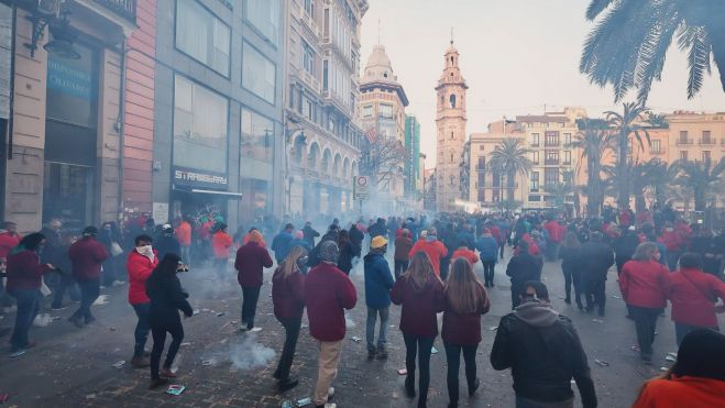 Macrodespertà de las Fallas de Valencia / Foto: Junta Central Fallera Macrodespertà de las Fallas de Valencia / Foto: Junta Central Fallera