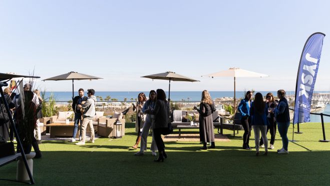 Evento de JYSK en el edificio Veles e Vents de València Evento de JYSK en el edificio Veles e Vents de València