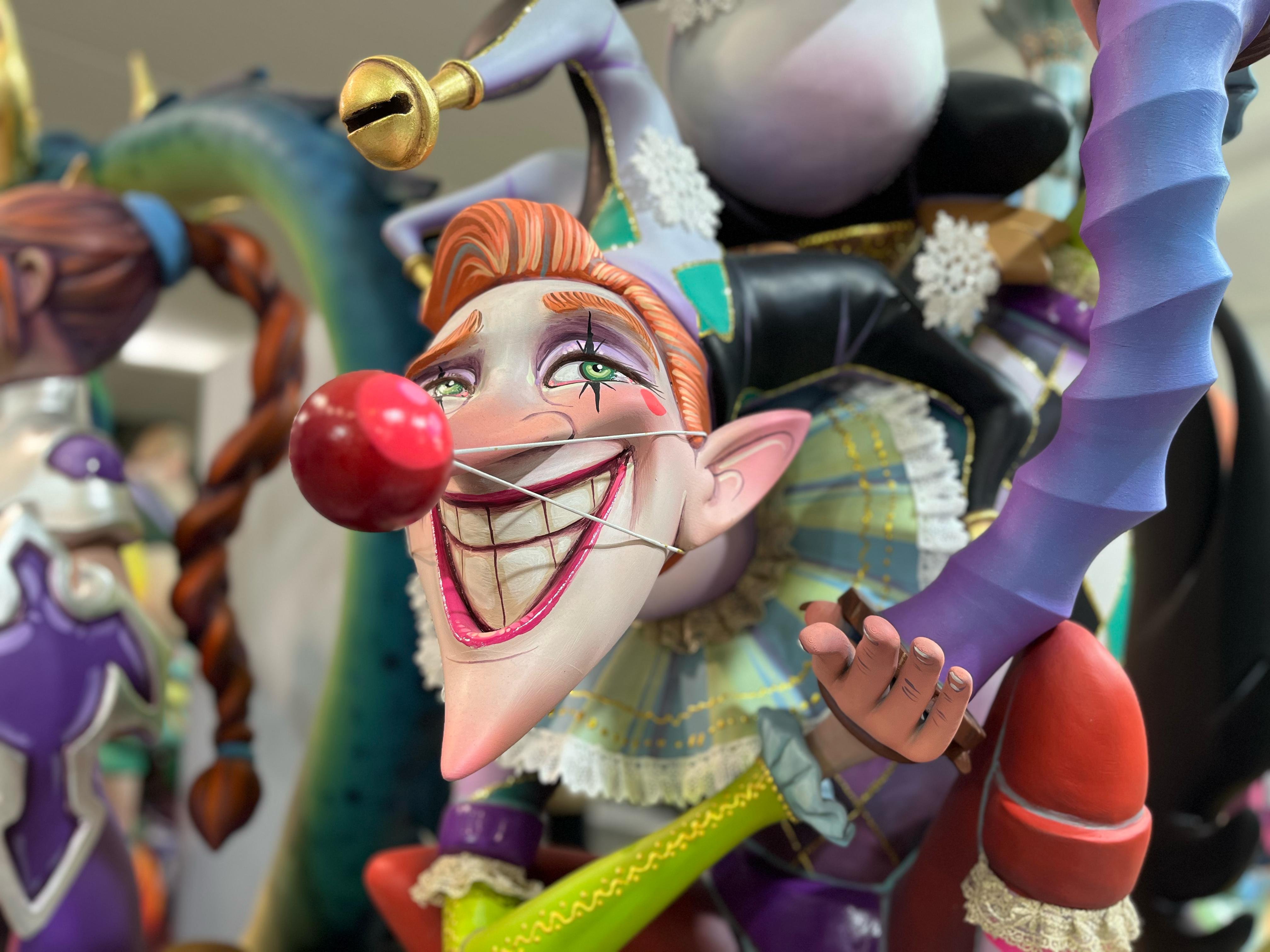 Uno de los ninots de la Exposició del Ninot de 2024