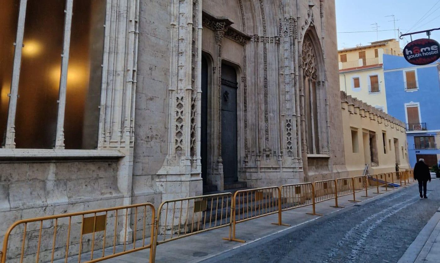La Llotja de València, protegida en les Falles 2024