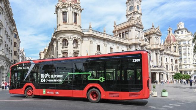 Imatge d'un autobús d'EMT València