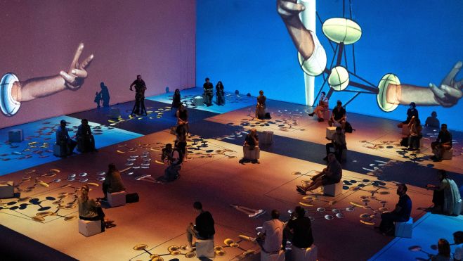 Exposición "Dalí Cibernètico" en Bombas Gens València. Imagen: Bombas Gens